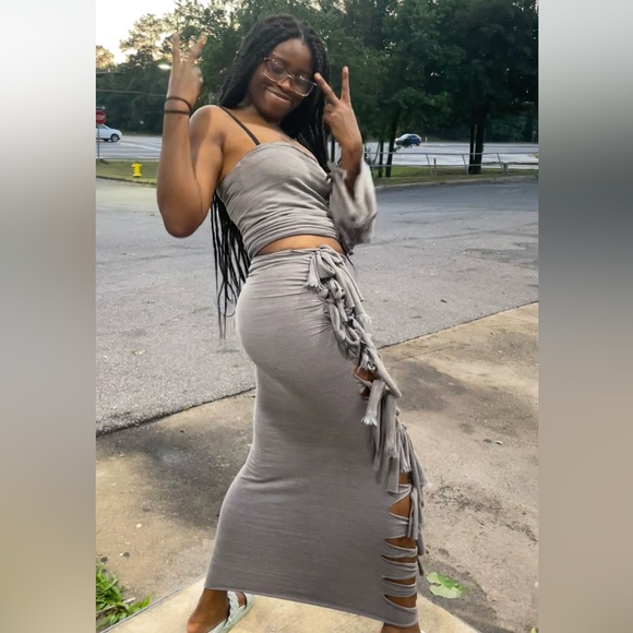 Gray Sweats Set - Picture 1 of 9